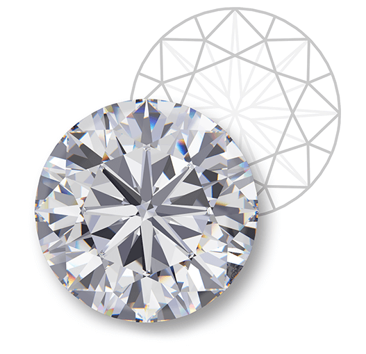 Round cut diamond rings in Milwaukee